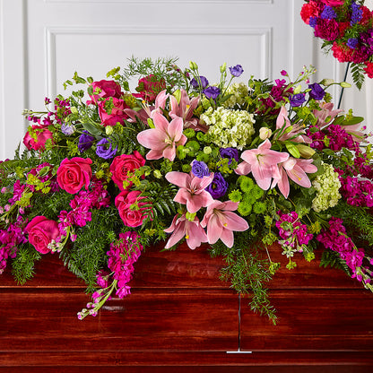Radiant Tribute Casket Spray –  Murphy Florist, Cincinnati OH