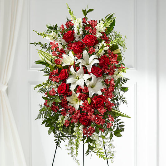 Everlasting Memory Standing Spray –  Murphy Florist, Cincinnati OH