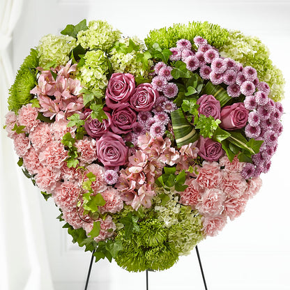 Heartwarming Standing Heart –  Murphy Florist, Cincinnati OH