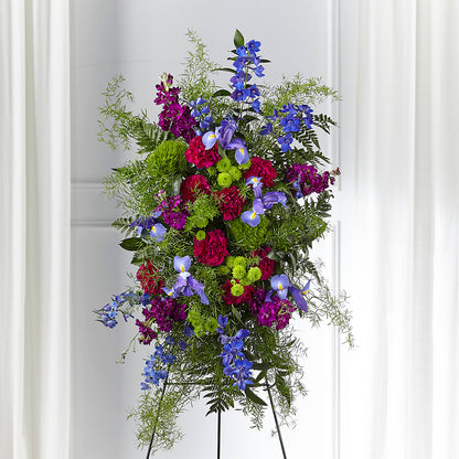 Heavenly Skies Standing Spray –  Murphy Florist, Cincinnati OH