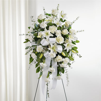With Care Standing Spray –  Murphy Florist, Cincinnati OH