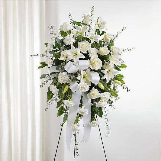 With Care Standing Spray –  Murphy Florist, Cincinnati OH