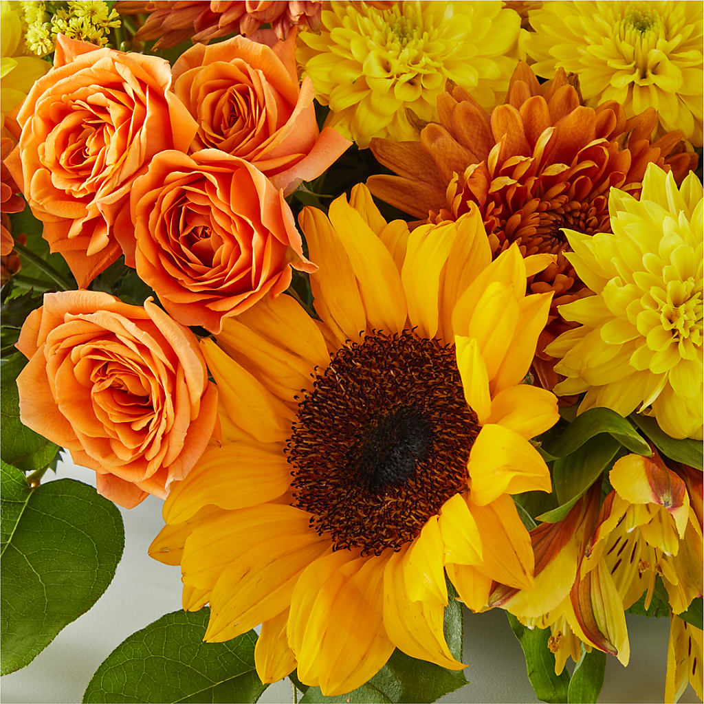 Autumn Harmony Centerpiece –  Murphy Florist, Cincinnati OH