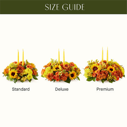 Autumn Harmony Centerpiece –  Murphy Florist, Cincinnati OH