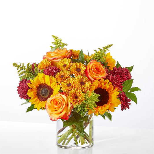 Flannel Scarf Bouquet –  Murphy Florist, Cincinnati OH
