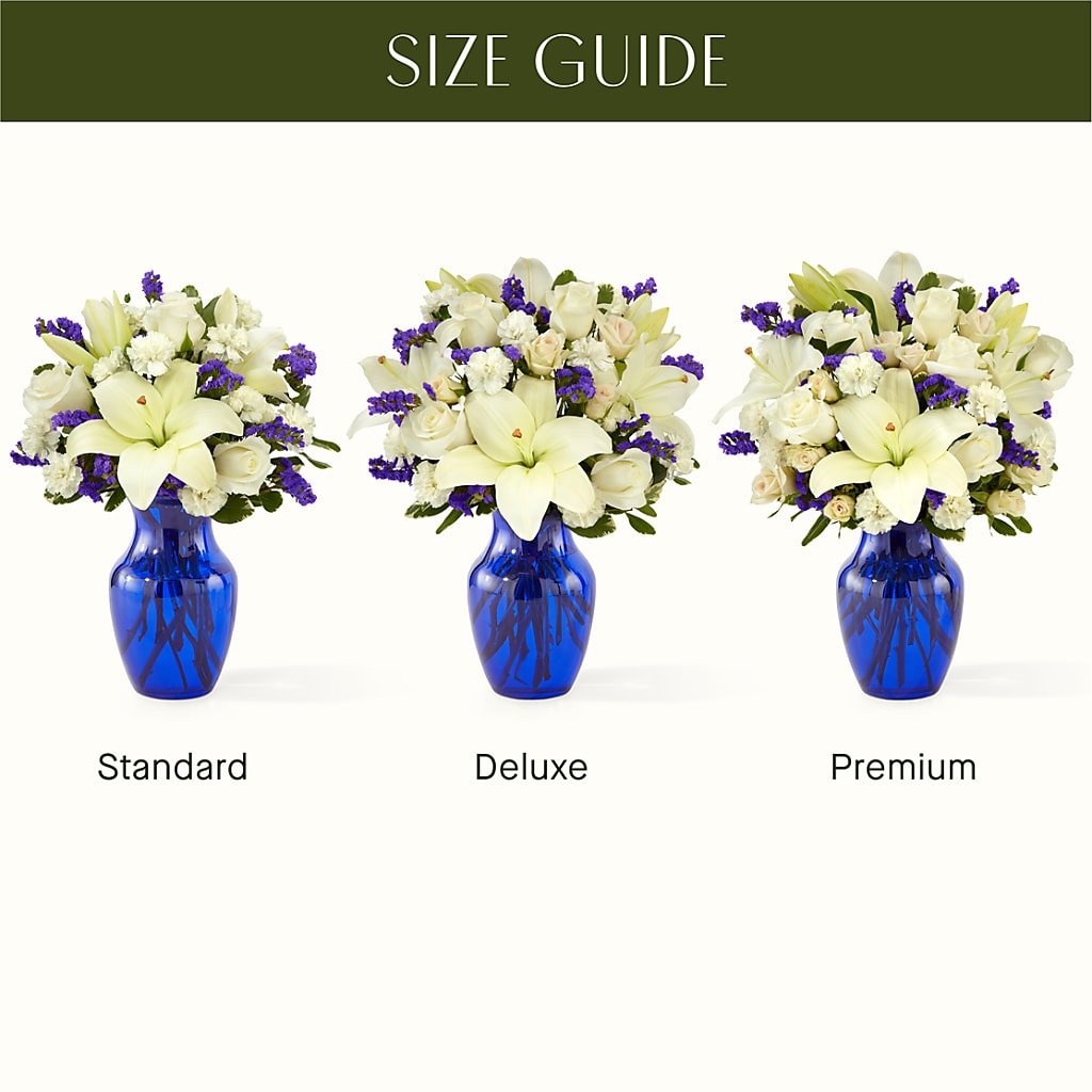 Sapphire Rush Bouquet –  Murphy Florist, Cincinnati OH