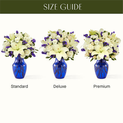 Sapphire Rush Bouquet –  Murphy Florist, Cincinnati OH