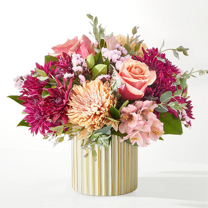 Berry Cobbler Bouquet with Ivory Vase –  Murphy Florist, Cincinnati OH