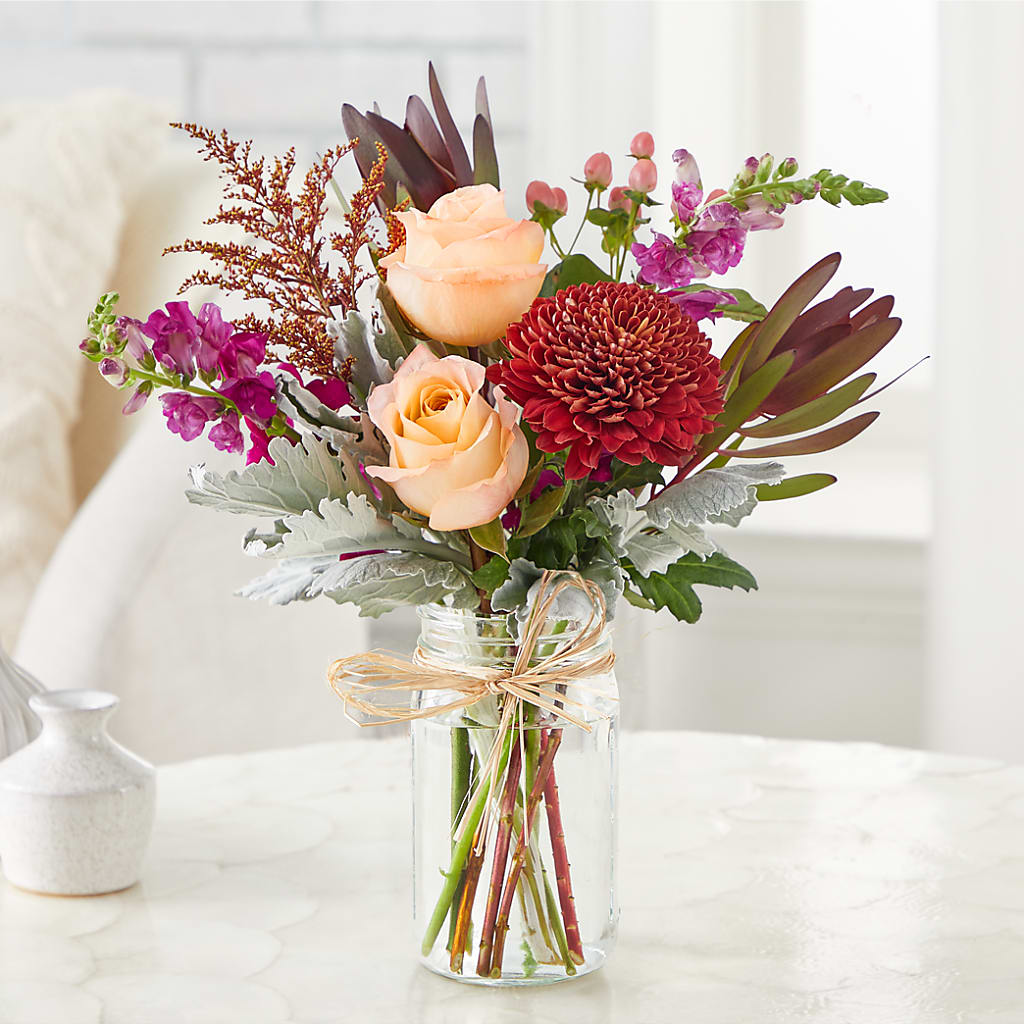 Moody Hues Bouquet –  Murphy Florist, Cincinnati OH
