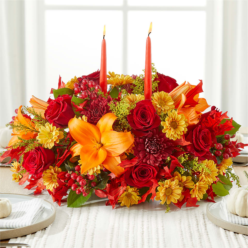 Autumn's Embrace Centerpiece –  Murphy Florist, Cincinnati OH