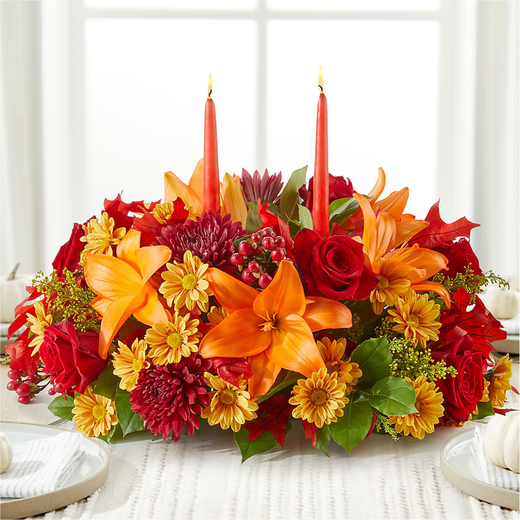 Autumn's Embrace Centerpiece –  Murphy Florist, Cincinnati OH