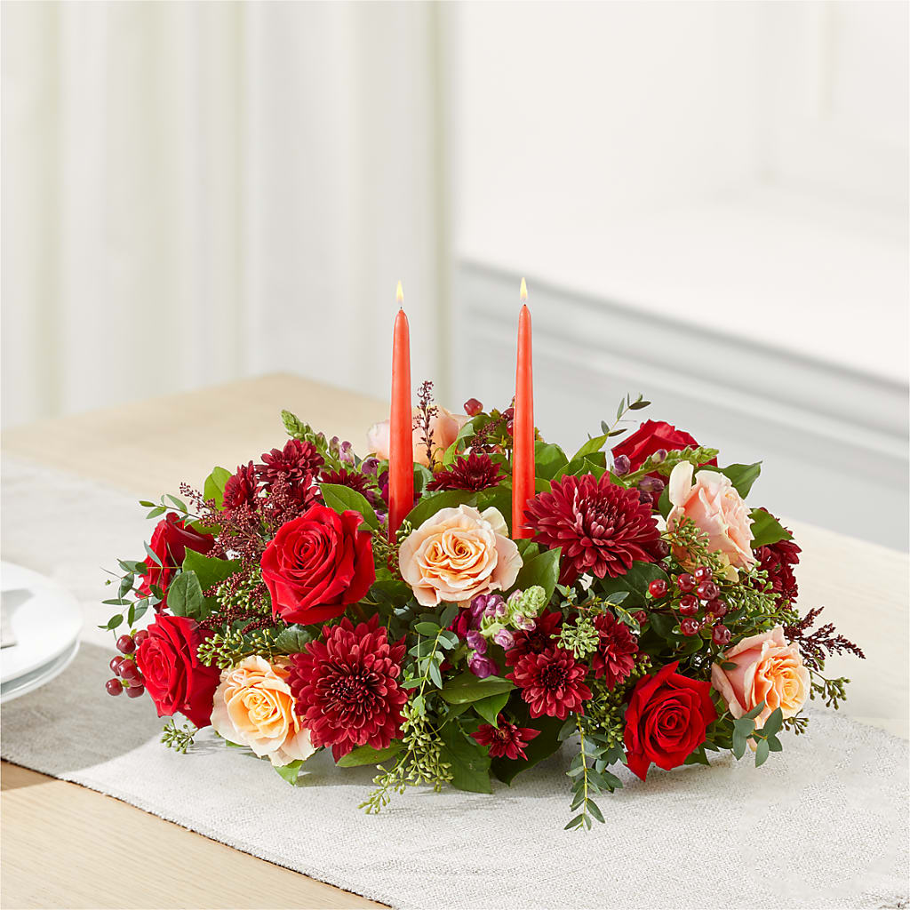 Most Thankful Centerpiece –  Murphy Florist, Cincinnati OH